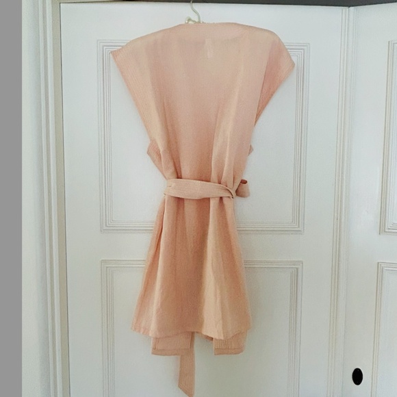 🌸 Shani Shemer Peach Linen Resort Set – Size M (NWOT) - Picture 5 of 16